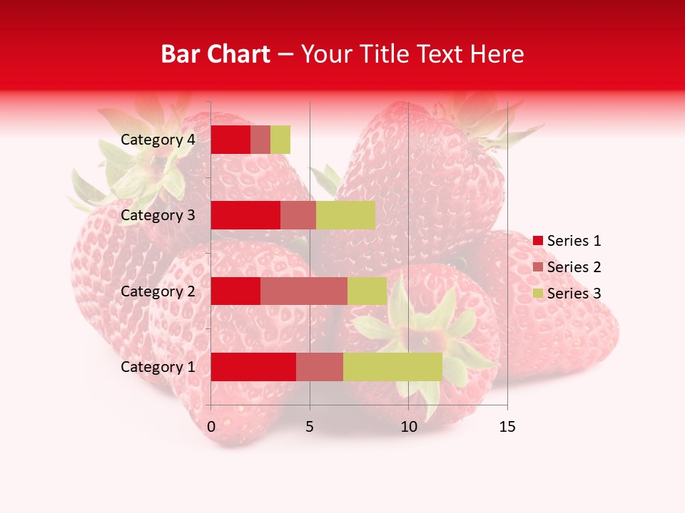 Healthy Berry Fresh PowerPoint Template
