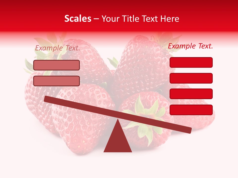Healthy Berry Fresh PowerPoint Template