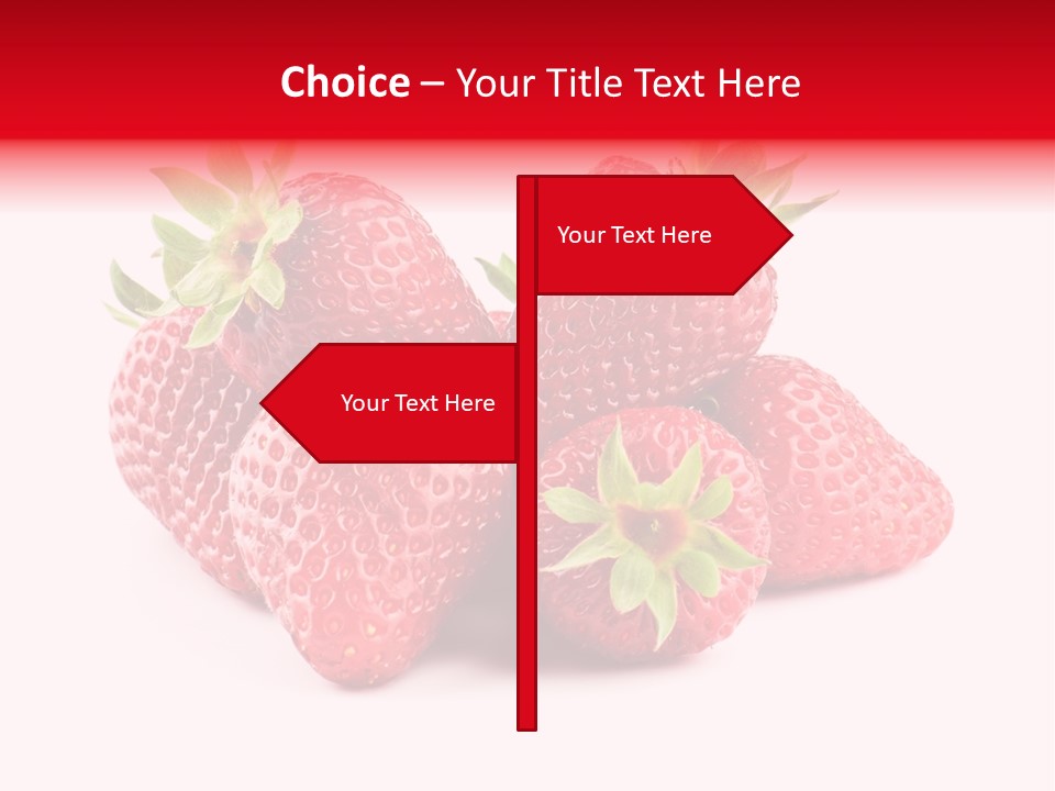 Healthy Berry Fresh PowerPoint Template