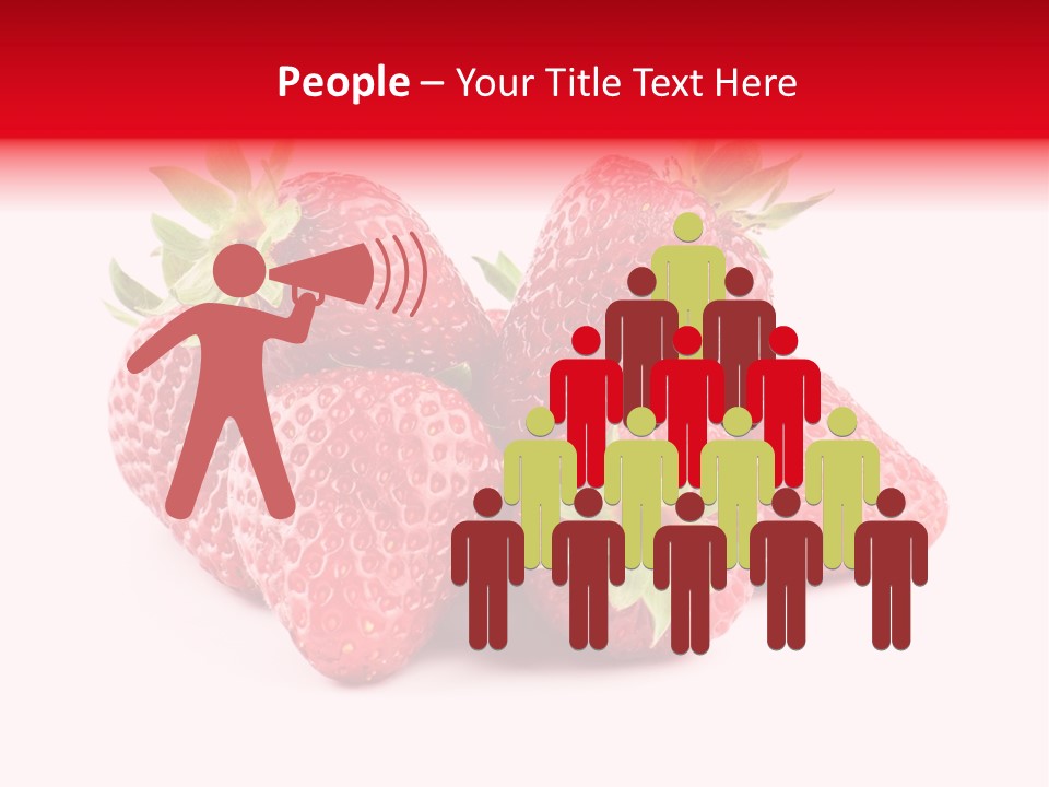 Healthy Berry Fresh PowerPoint Template