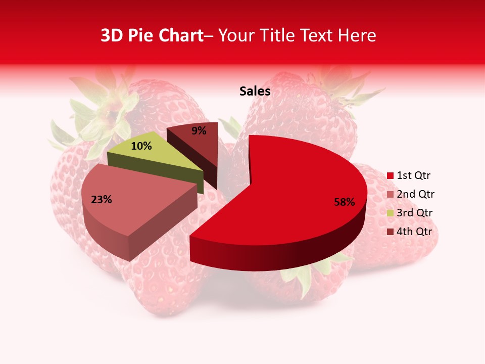 Healthy Berry Fresh PowerPoint Template