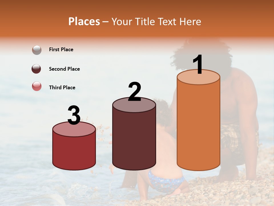 Beach Playful Happy PowerPoint Template