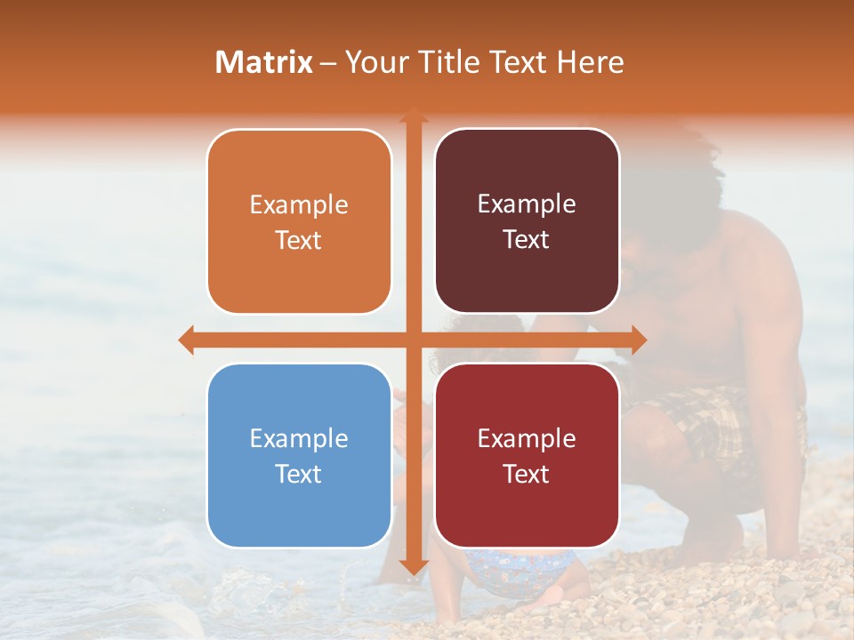 Beach Playful Happy PowerPoint Template