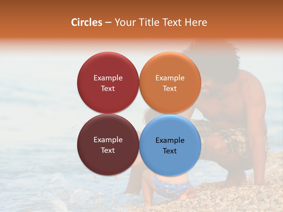 Beach Playful Happy PowerPoint Template