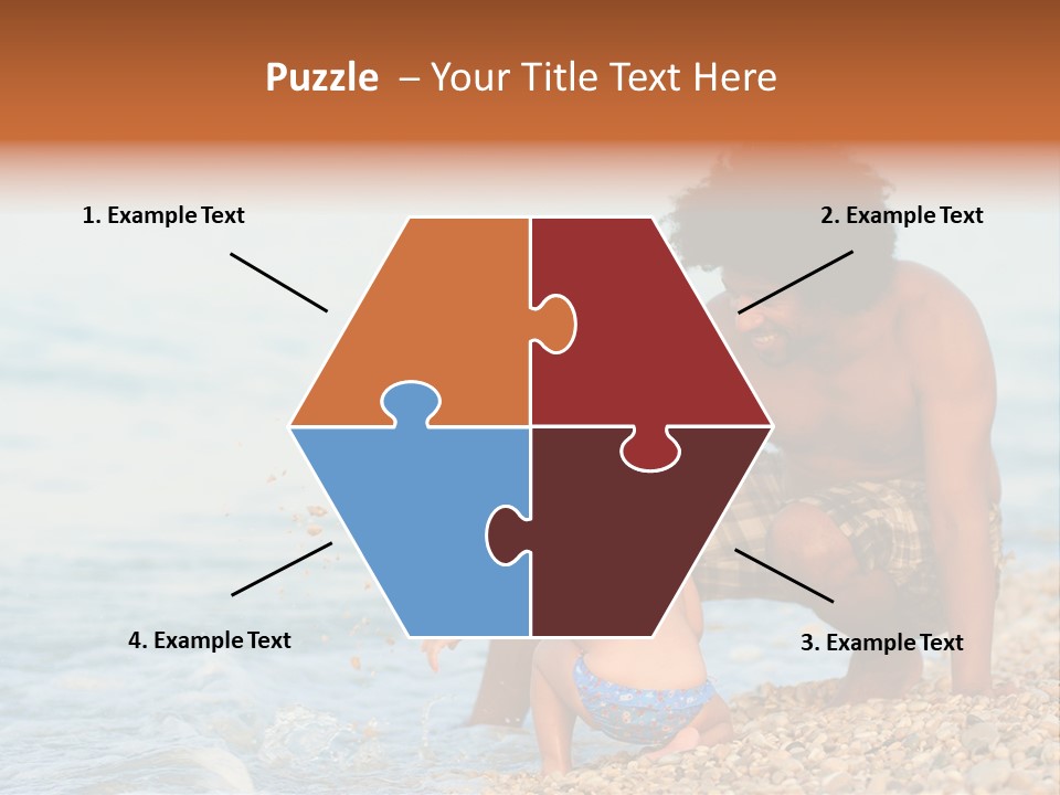 Beach Playful Happy PowerPoint Template