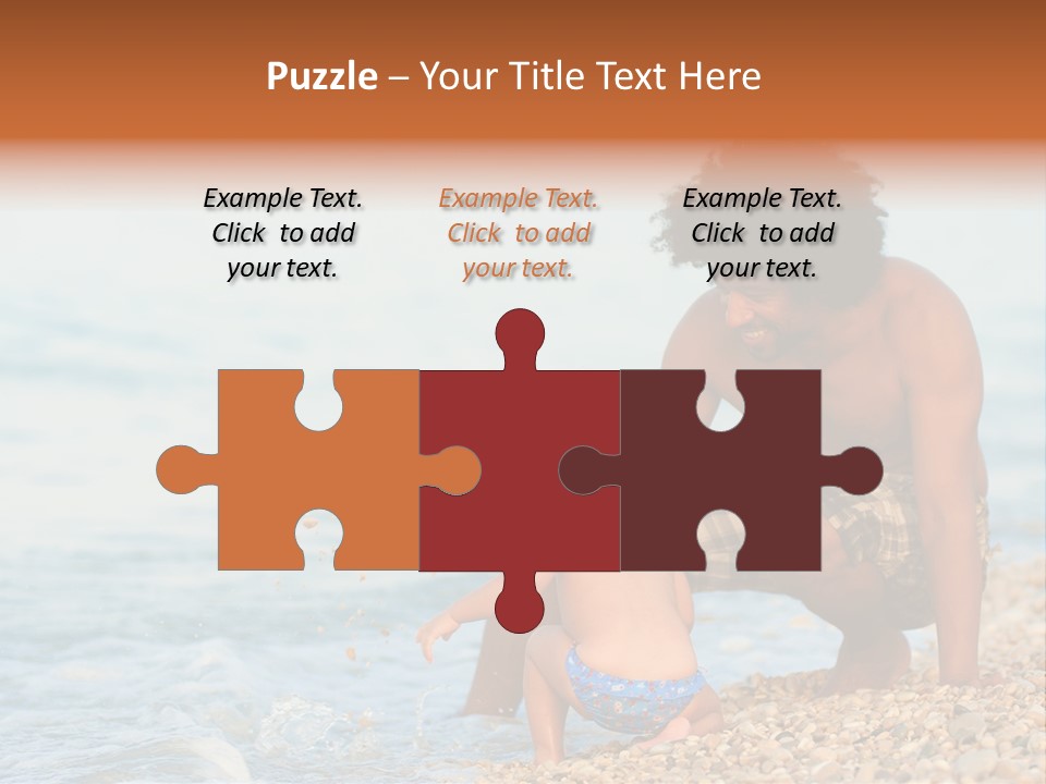 Beach Playful Happy PowerPoint Template