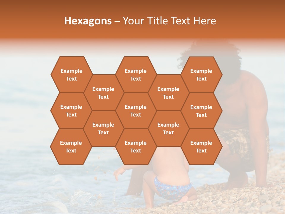 Beach Playful Happy PowerPoint Template