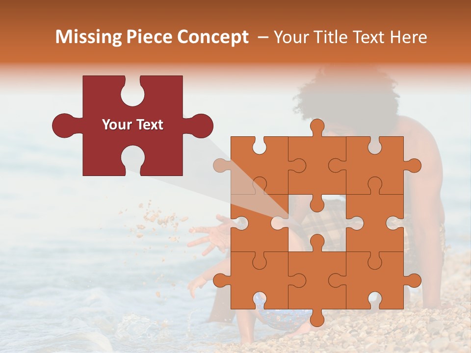 Beach Playful Happy PowerPoint Template