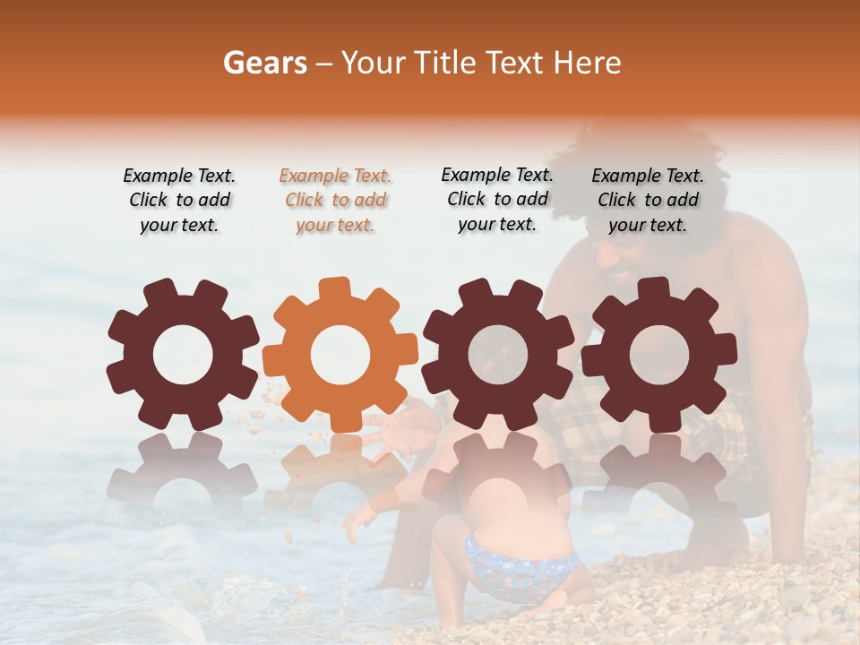 Beach Playful Happy PowerPoint Template