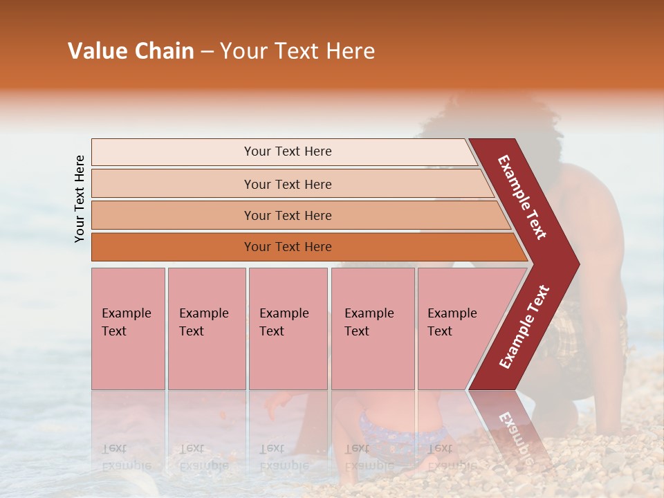 Beach Playful Happy PowerPoint Template