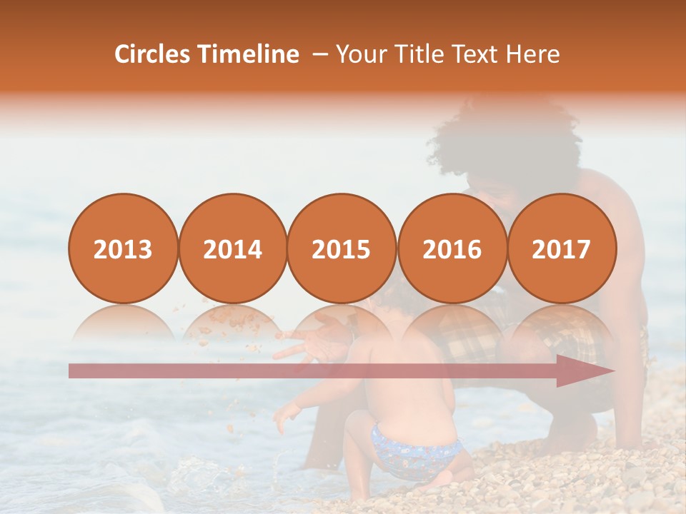 Beach Playful Happy PowerPoint Template
