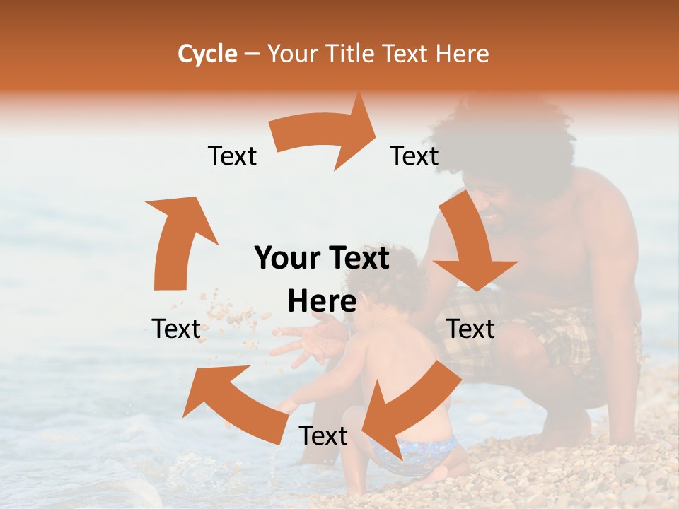 Beach Playful Happy PowerPoint Template