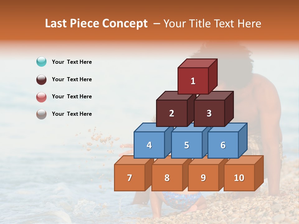 Beach Playful Happy PowerPoint Template