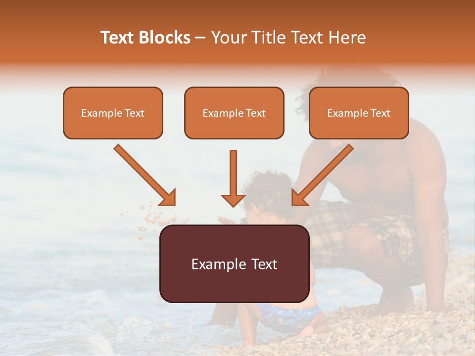 Beach Playful Happy PowerPoint Template