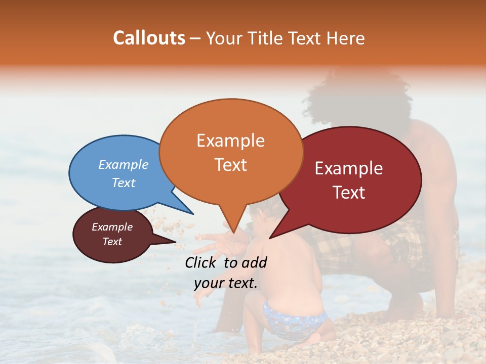 Beach Playful Happy PowerPoint Template