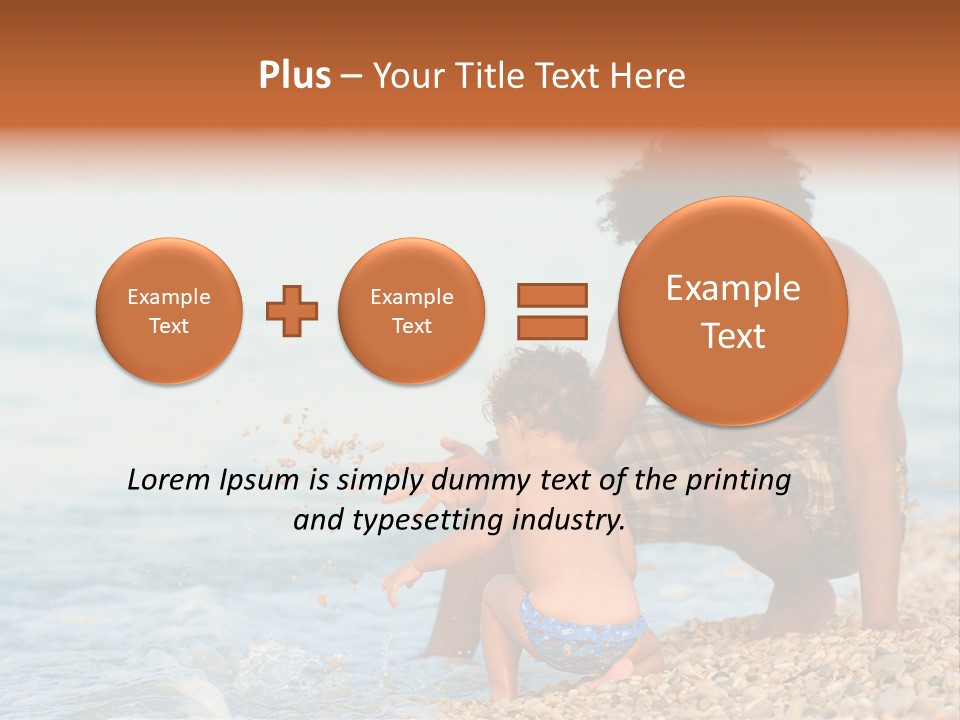 Beach Playful Happy PowerPoint Template