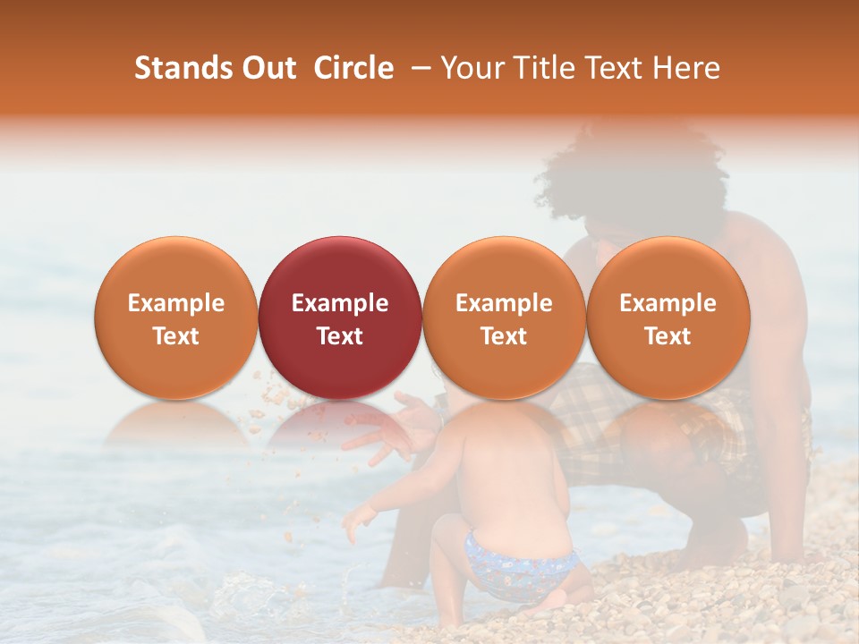 Beach Playful Happy PowerPoint Template