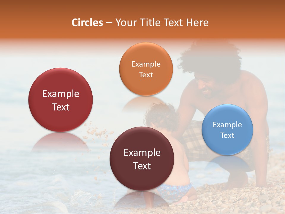 Beach Playful Happy PowerPoint Template