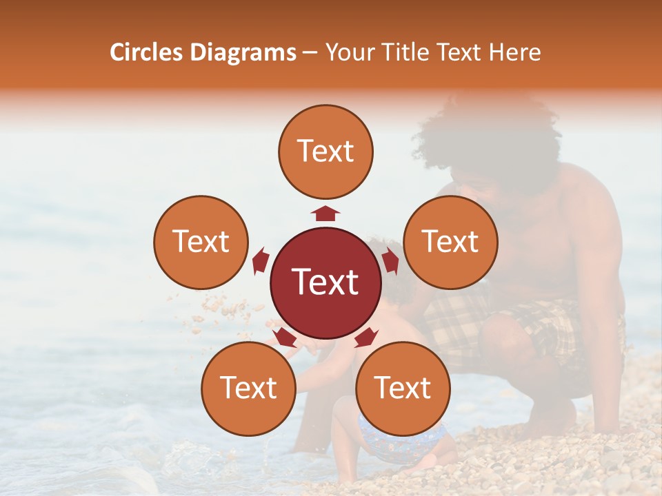 Beach Playful Happy PowerPoint Template