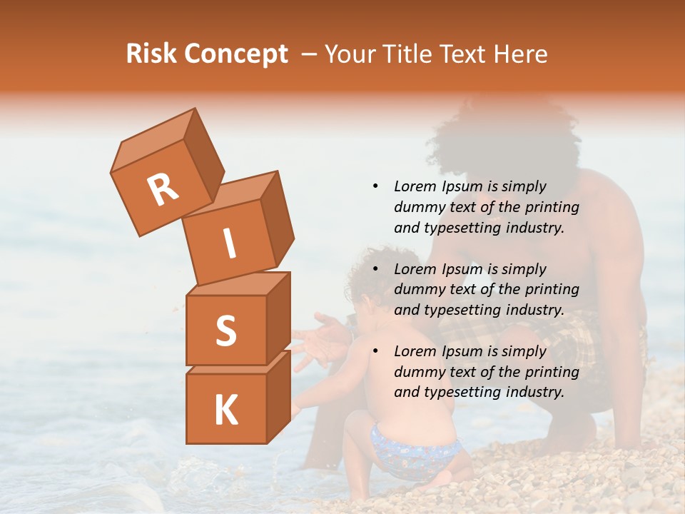 Beach Playful Happy PowerPoint Template