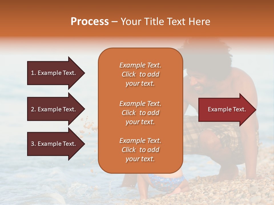 Beach Playful Happy PowerPoint Template