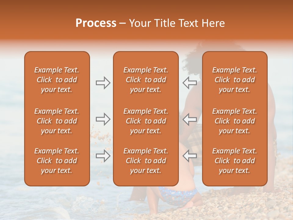 Beach Playful Happy PowerPoint Template