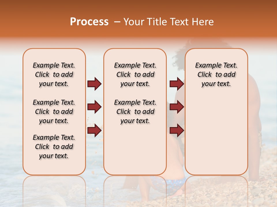 Beach Playful Happy PowerPoint Template