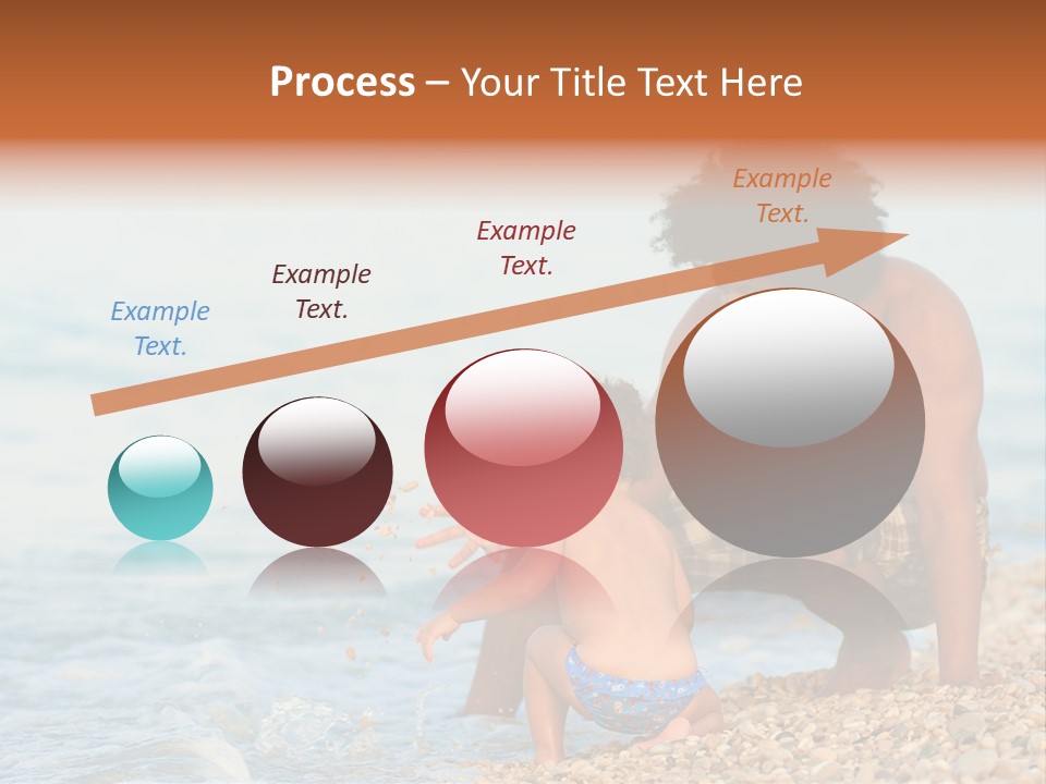 Beach Playful Happy PowerPoint Template