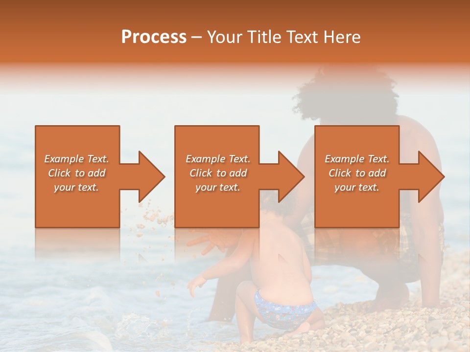 Beach Playful Happy PowerPoint Template