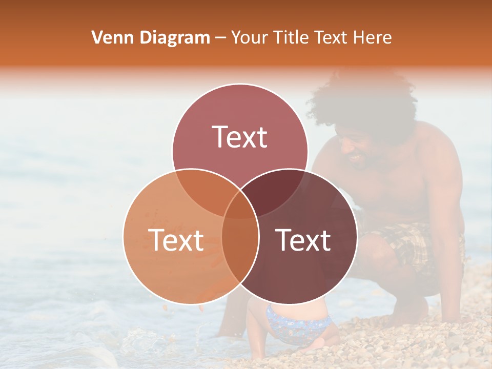Beach Playful Happy PowerPoint Template