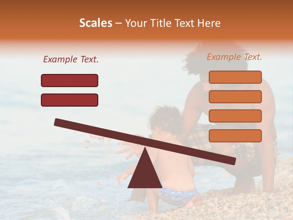 Beach Playful Happy PowerPoint Template