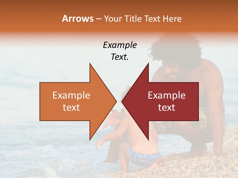 Beach Playful Happy PowerPoint Template