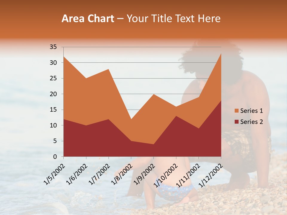 Beach Playful Happy PowerPoint Template