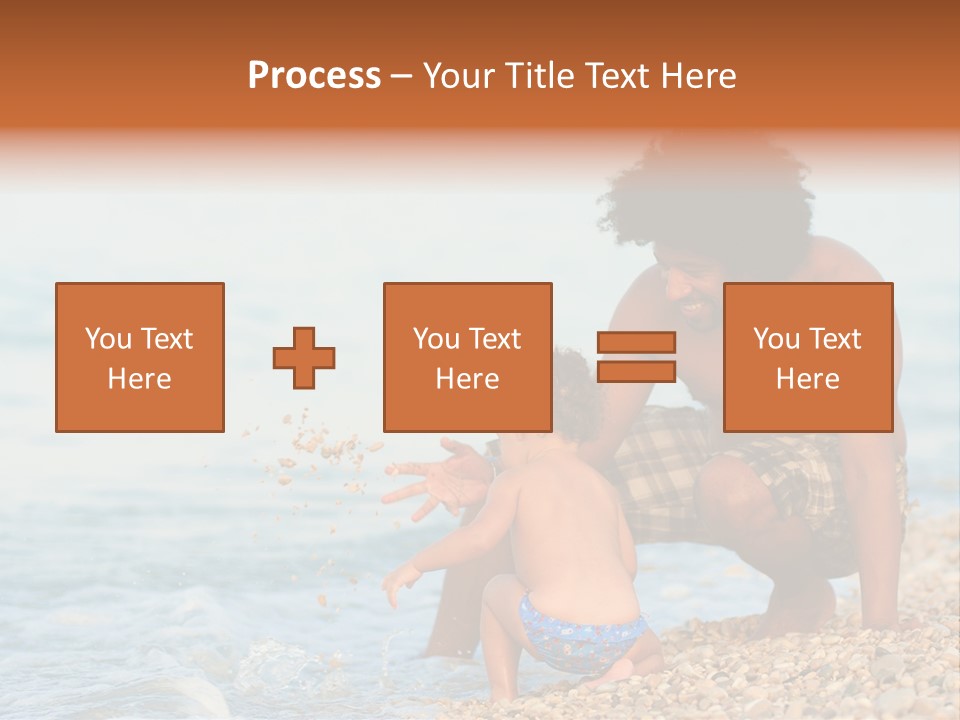 Beach Playful Happy PowerPoint Template