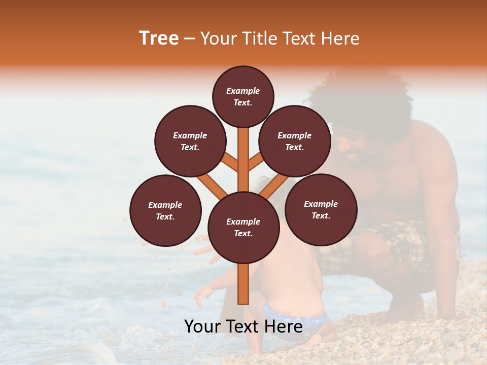 Beach Playful Happy PowerPoint Template