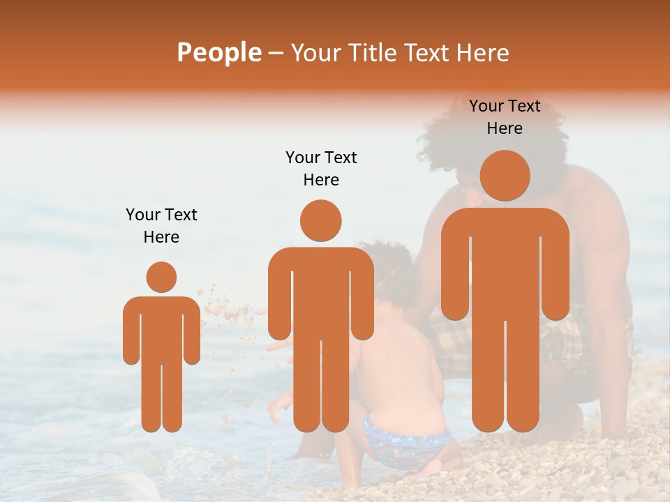 Beach Playful Happy PowerPoint Template