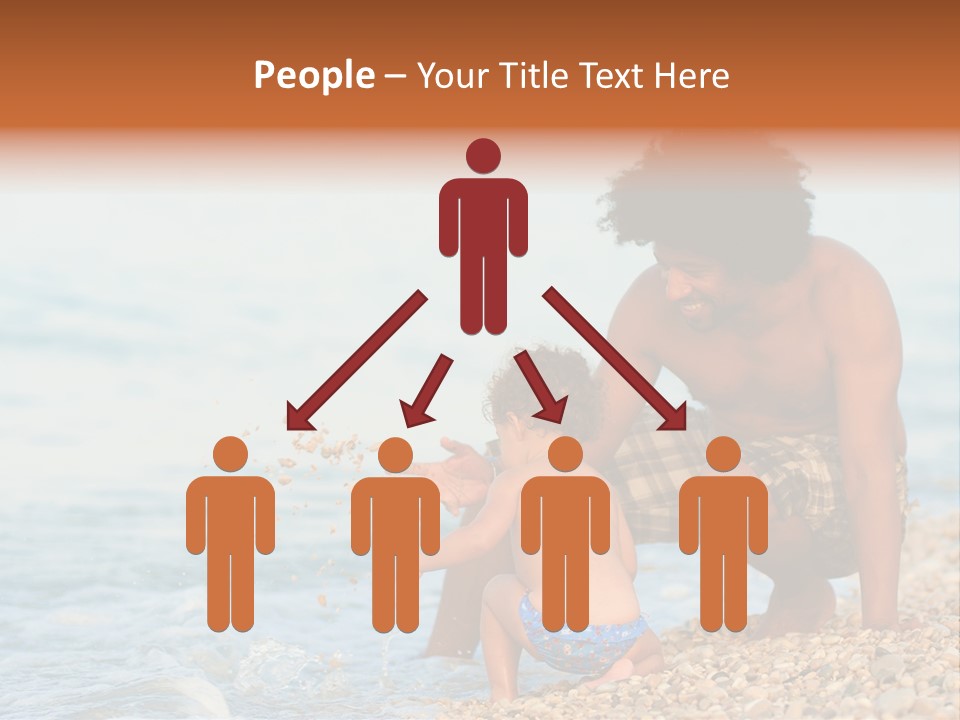 Beach Playful Happy PowerPoint Template