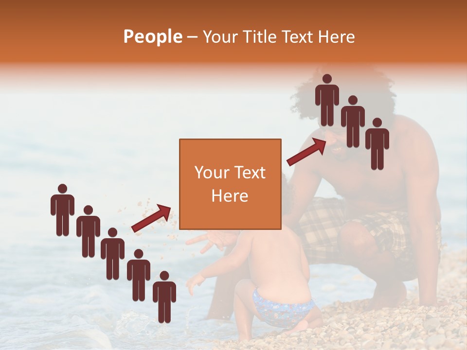 Beach Playful Happy PowerPoint Template