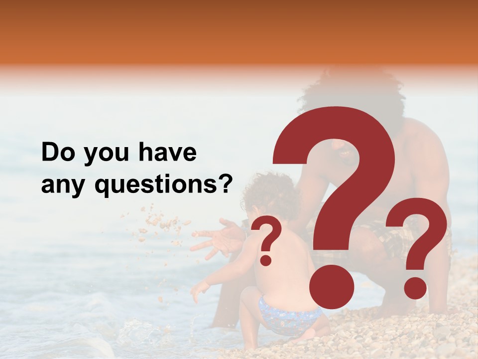 Beach Playful Happy PowerPoint Template