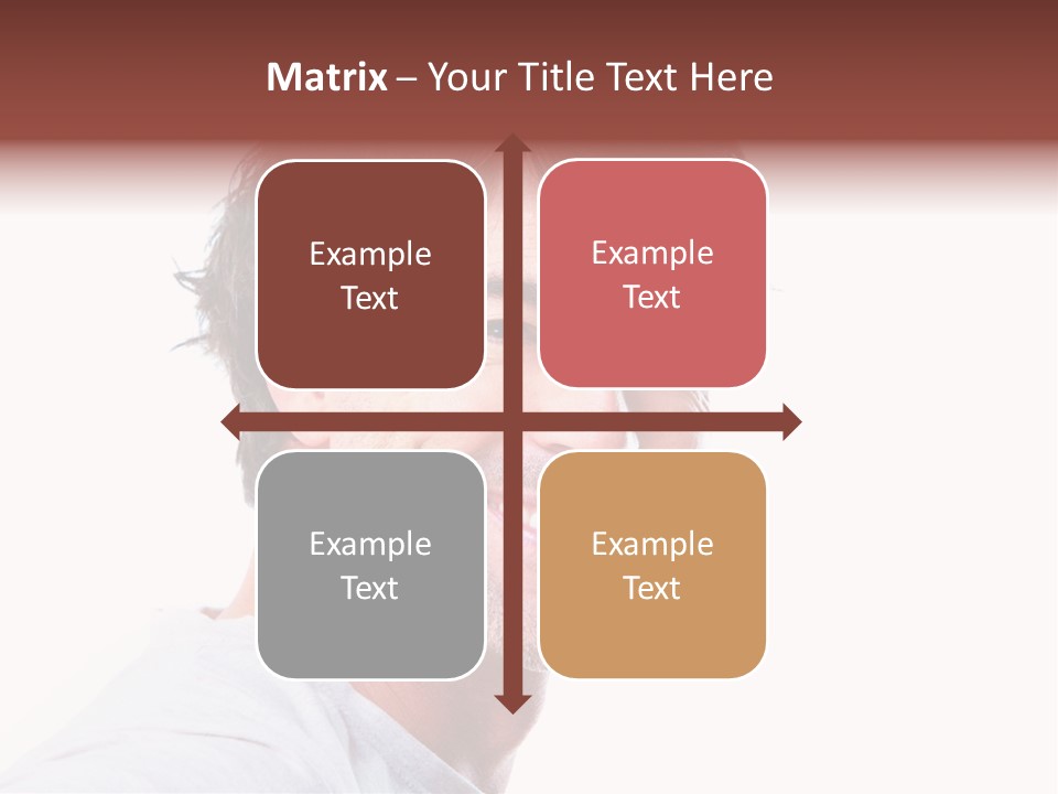 Happy Model Cool PowerPoint Template