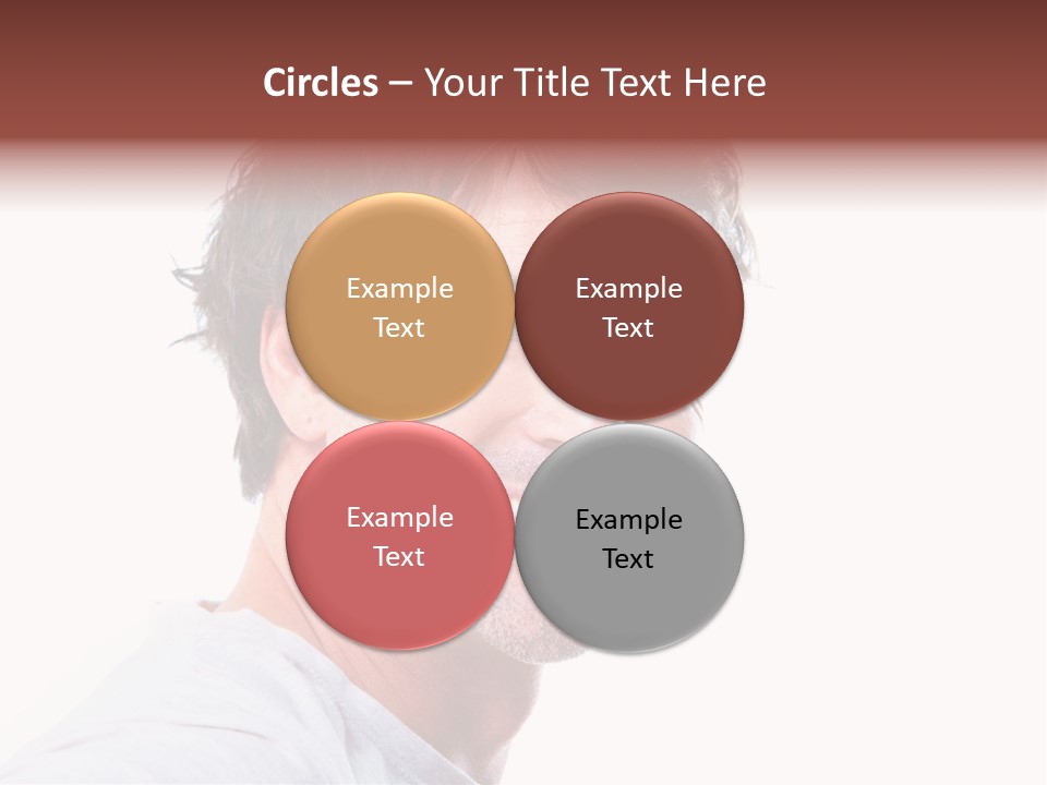 Happy Model Cool PowerPoint Template