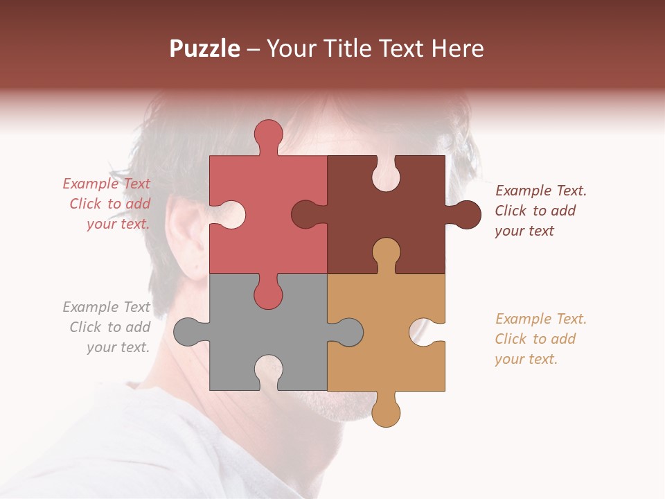 Happy Model Cool PowerPoint Template