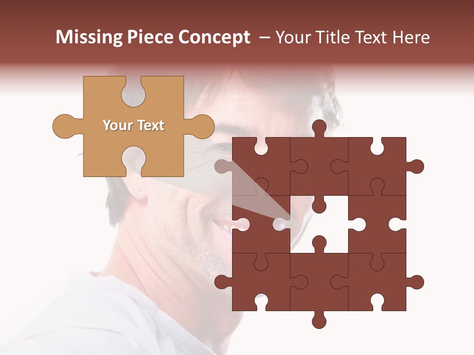 Happy Model Cool PowerPoint Template