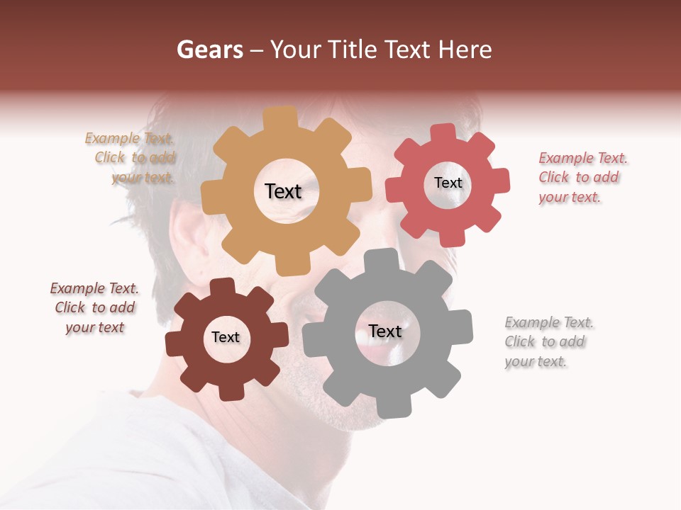 Happy Model Cool PowerPoint Template