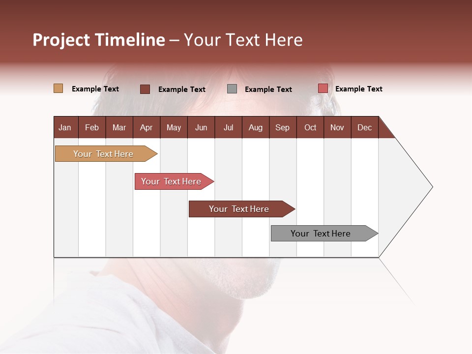 Happy Model Cool PowerPoint Template