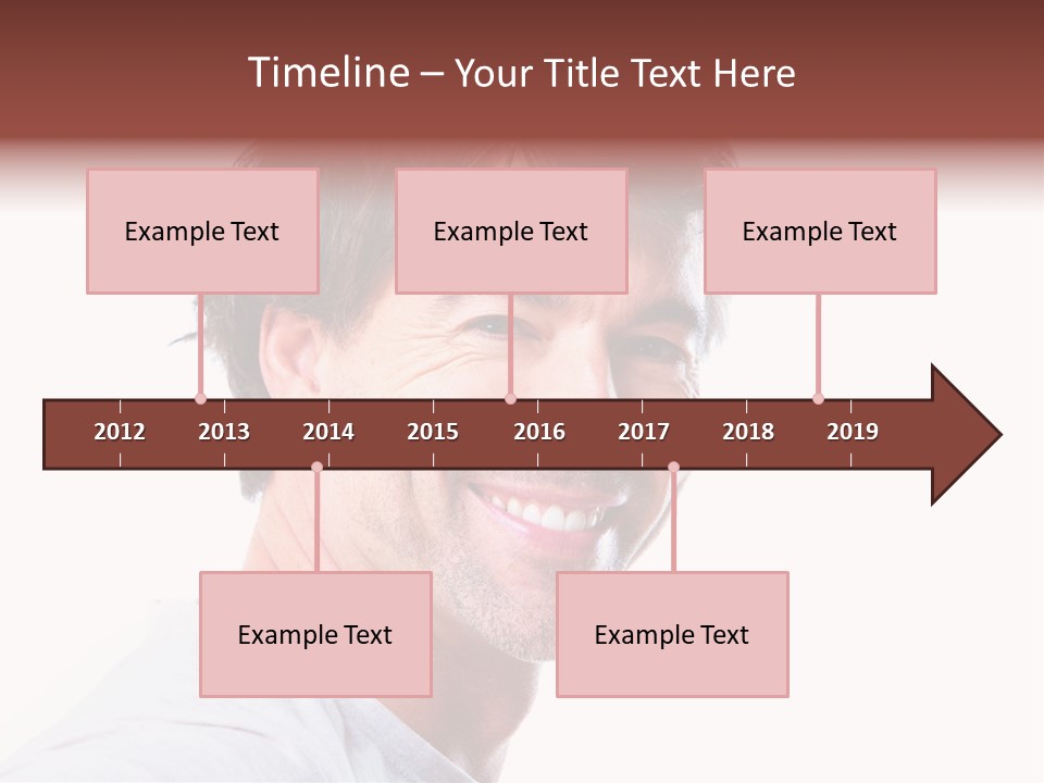 Happy Model Cool PowerPoint Template