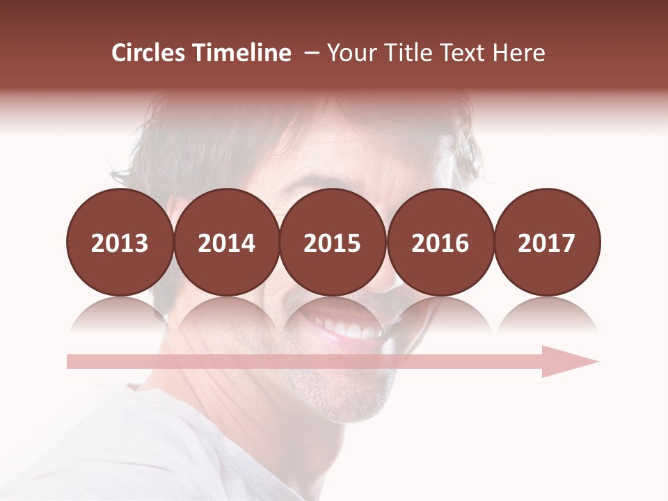 Happy Model Cool PowerPoint Template