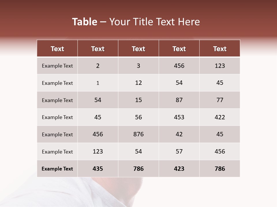 Happy Model Cool PowerPoint Template