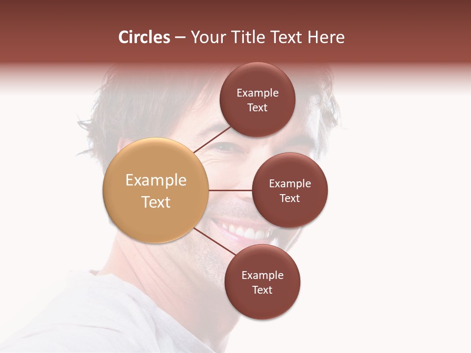 Happy Model Cool PowerPoint Template