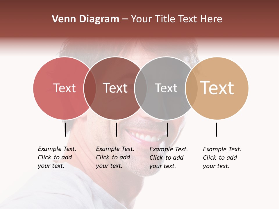 Happy Model Cool PowerPoint Template
